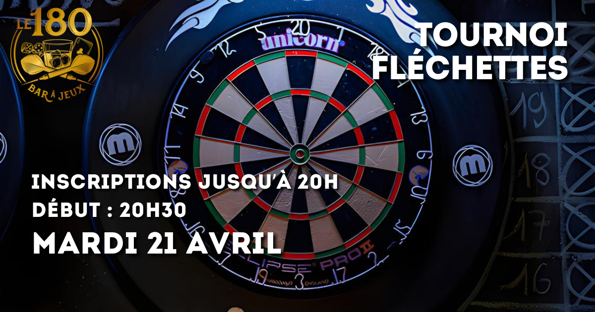 Tournoi Fléchettes